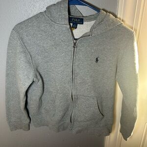 Polo by Ralph Lauren Men's Gray Zip-Up Sweater